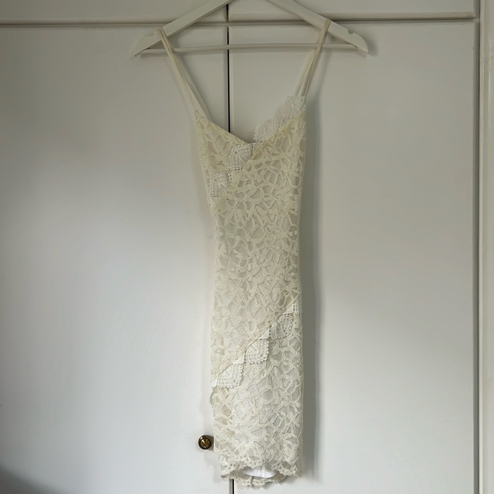 TopShop White Mini Dress